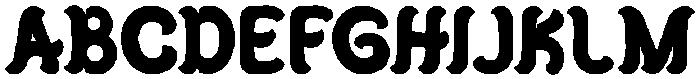Bangos otf (400) Font UPPERCASE