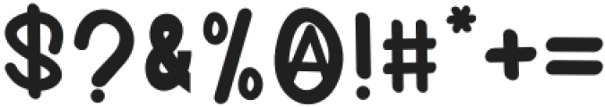 Bangpows Regular otf (400) Font OTHER CHARS