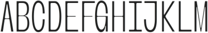 Banigar Condensed Light ttf (300) Font LOWERCASE