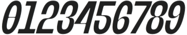 Banigar Condensed Semi Bold Italic otf (600) Font OTHER CHARS