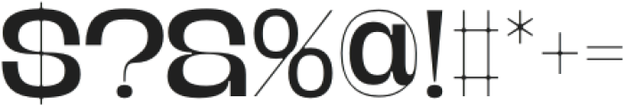 Banigar-Regular otf (400) Font OTHER CHARS