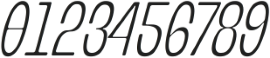 Banigar Round Condensed Light Italic ttf (300) Font OTHER CHARS