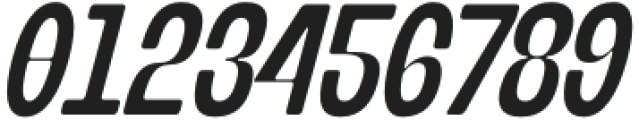 Banigar Round Condensed Semi Bold Italic otf (600) Font OTHER CHARS