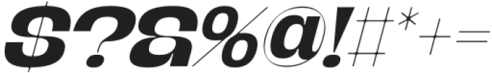 Banigar Semi Bold Italic otf (600) Font OTHER CHARS