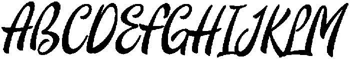 Banions Regular otf (400) Font UPPERCASE