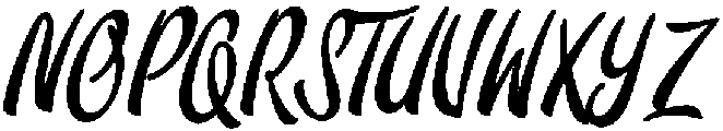 Banions Regular otf (400) Font UPPERCASE