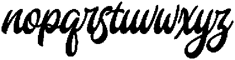 Banions Regular otf (400) Font LOWERCASE