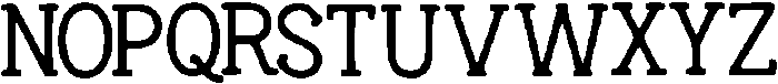 Banixe ttf (400) Font UPPERCASE
