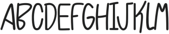 BanoffeePie Regular otf (400) Font UPPERCASE