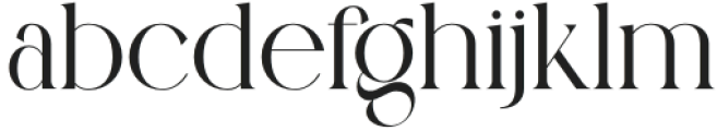 Bansley Regular otf (400) Font LOWERCASE