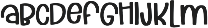 Bantam Regular otf (400) Font LOWERCASE