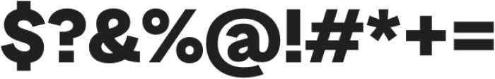 Banter Grotesk Black otf (900) Font OTHER CHARS