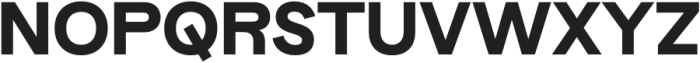 Banter Grotesk Bold otf (700) Font UPPERCASE
