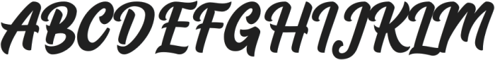 Banthani otf (400) Font UPPERCASE