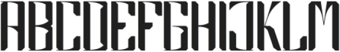 Banther Regular otf (400) Font LOWERCASE