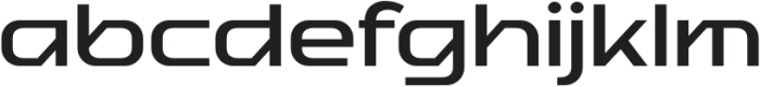 Baradig Semibold otf (600) Font LOWERCASE