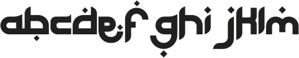 Barakallah otf (400) Font LOWERCASE