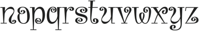 Barangrep Regular otf (400) Font LOWERCASE