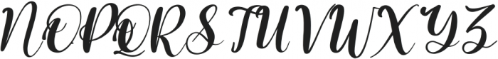 Barbara Lattvia Italic otf (400) Font UPPERCASE