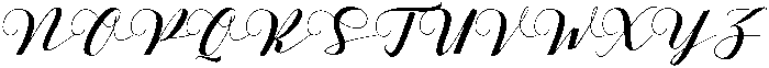 Barbara otf (400) Font UPPERCASE