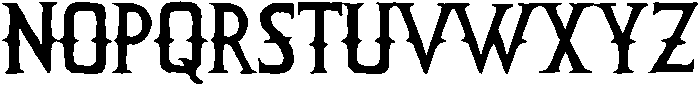 Barbarossa Regular otf (400) Font UPPERCASE