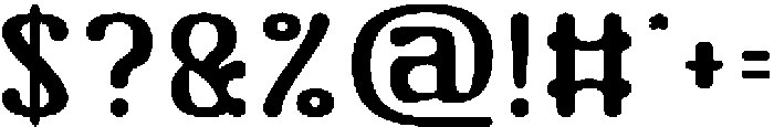 Barbecue otf (400) Font OTHER CHARS