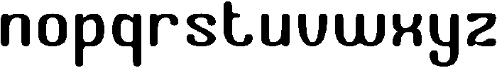 Barbecue otf (400) Font LOWERCASE