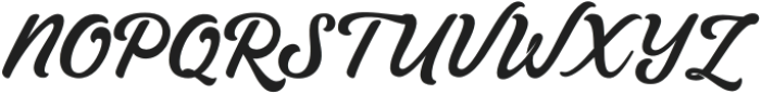 Barberico Regular otf (400) Font UPPERCASE