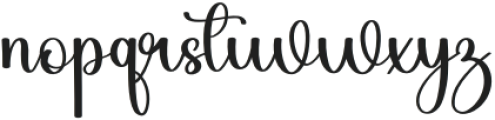 Barbie Charming Regular otf (400) Font LOWERCASE