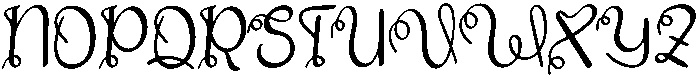 Barbie Lover Regular otf (400) Font UPPERCASE