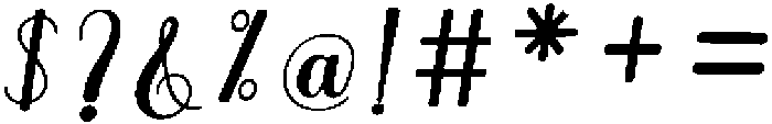 Barbie Maphia Bold Italic Regular otf (700) Font OTHER CHARS