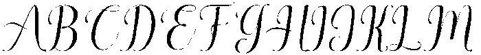 Barbie Maphia Italic Regular otf (400) Font UPPERCASE