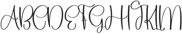 Barbie Monogram Regular otf (400) Font UPPERCASE