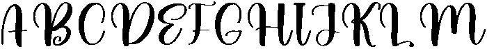 Barbie Regular otf (400) Font UPPERCASE