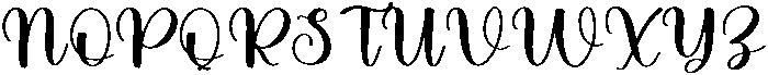 Barbie Regular otf (400) Font UPPERCASE