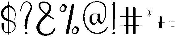 Barbie Regular otf (400) Font OTHER CHARS