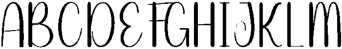 Barbie Regular otf (400) Font UPPERCASE