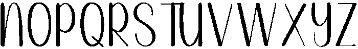 Barbie Regular otf (400) Font UPPERCASE