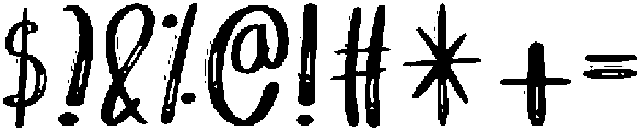 Barbie Regular otf (400) Font OTHER CHARS