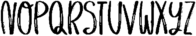 Barbie Regular otf (400) Font UPPERCASE
