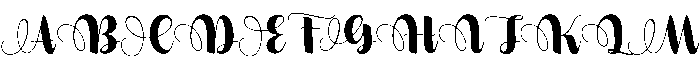 Barbie-Regular otf (400) Font UPPERCASE