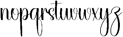 Barbie Vintage Regular otf (400) Font LOWERCASE