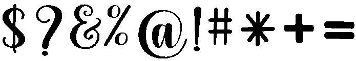 Barbie Vintage Regular otf (400) Font OTHER CHARS