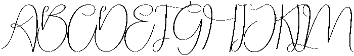 Barbie Vintage Regular otf (400) Font UPPERCASE