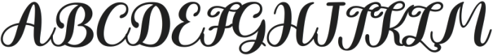 Barbiela Italic ttf (400) Font UPPERCASE