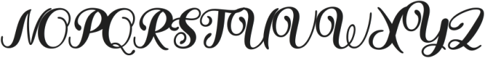 Barbiela Italic ttf (400) Font UPPERCASE