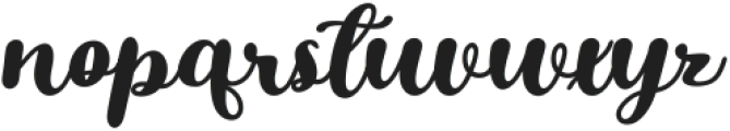 Barbiela Italic ttf (400) Font LOWERCASE