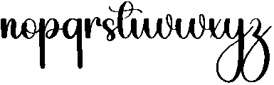 Barbies Regular otf (400) Font LOWERCASE