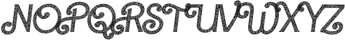 Barby Sprinkle Italic otf (400) Font UPPERCASE