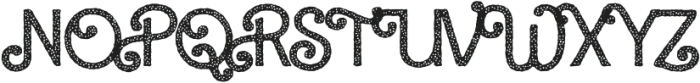 Barby Sprinkle Rough otf (400) Font UPPERCASE